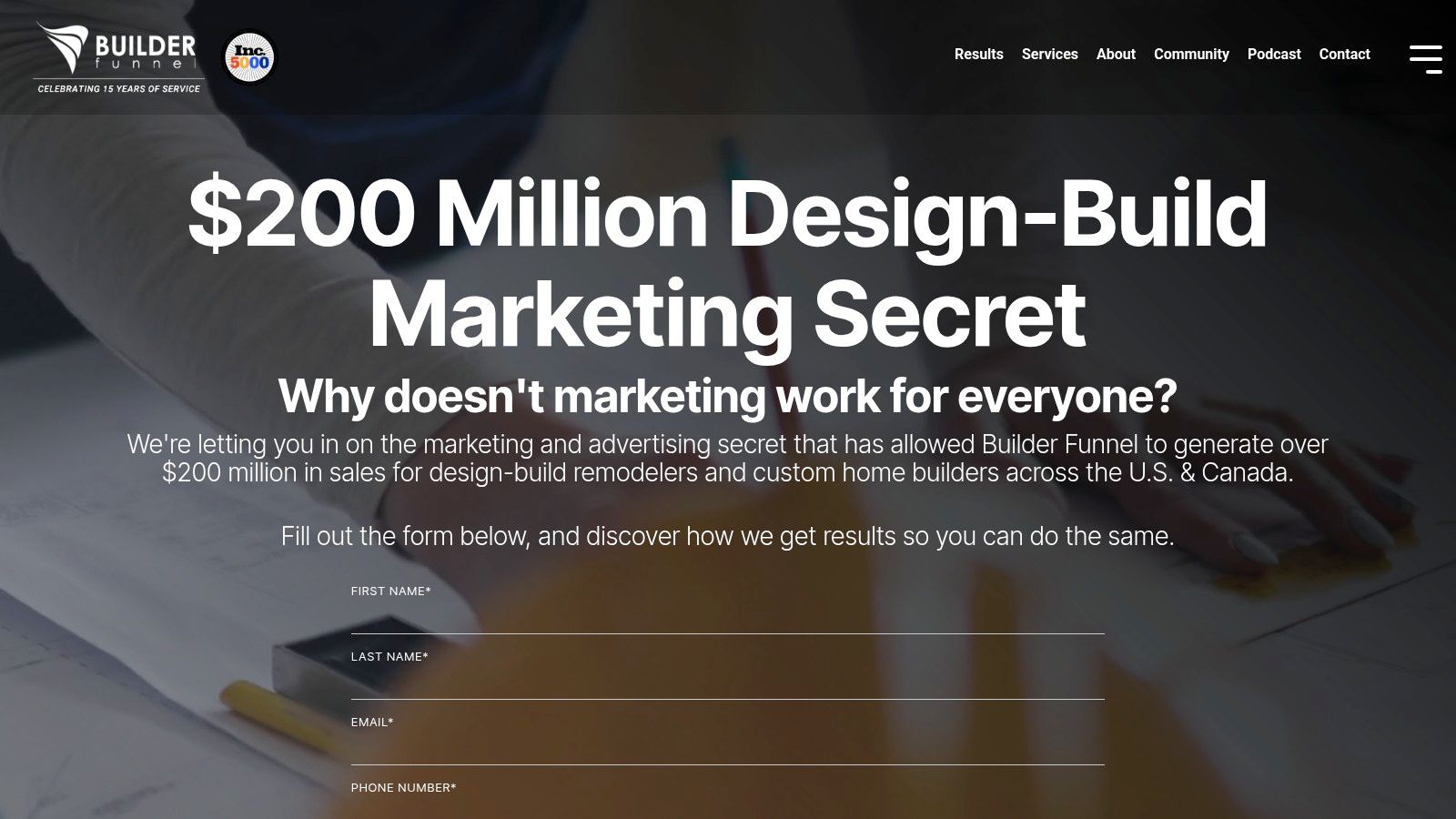 Builder Funnel